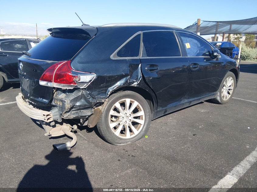 Vin: 4t3ba3bb1fu073629, lot: 46616471, toyota venza le 20154