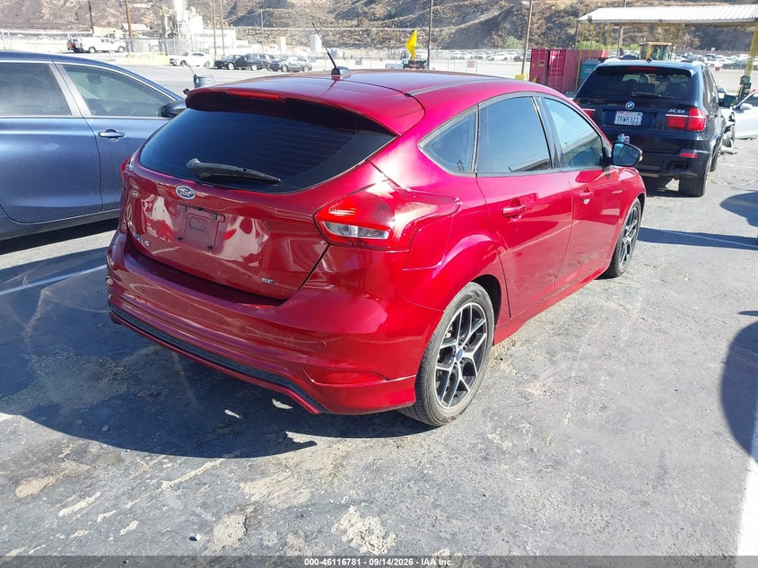 Vin: 1fadp3k28gl254289, lot: 46616497, ford focus se 20164