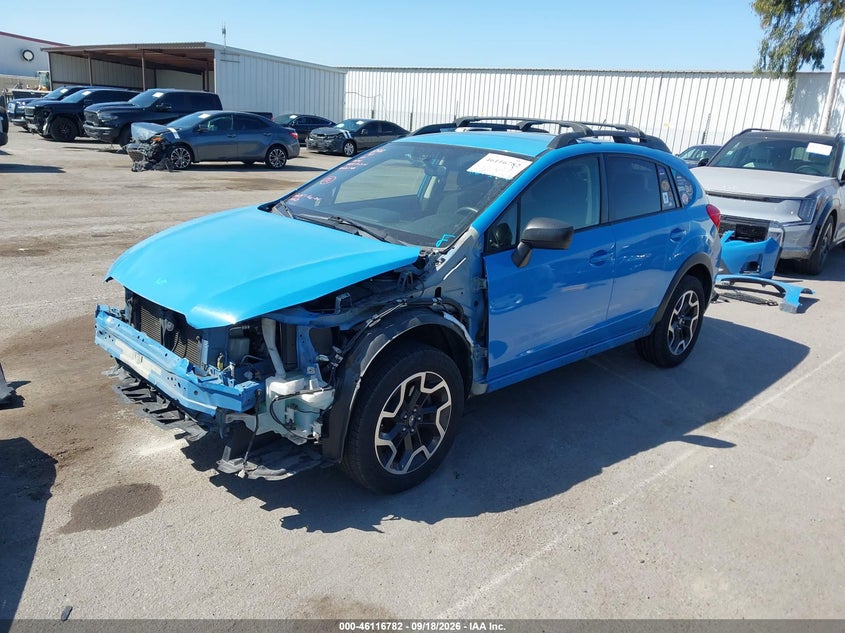 Vin: jf2gpaac2g9345997, lot: 46616498, subaru crosstrek 2.0i 20162