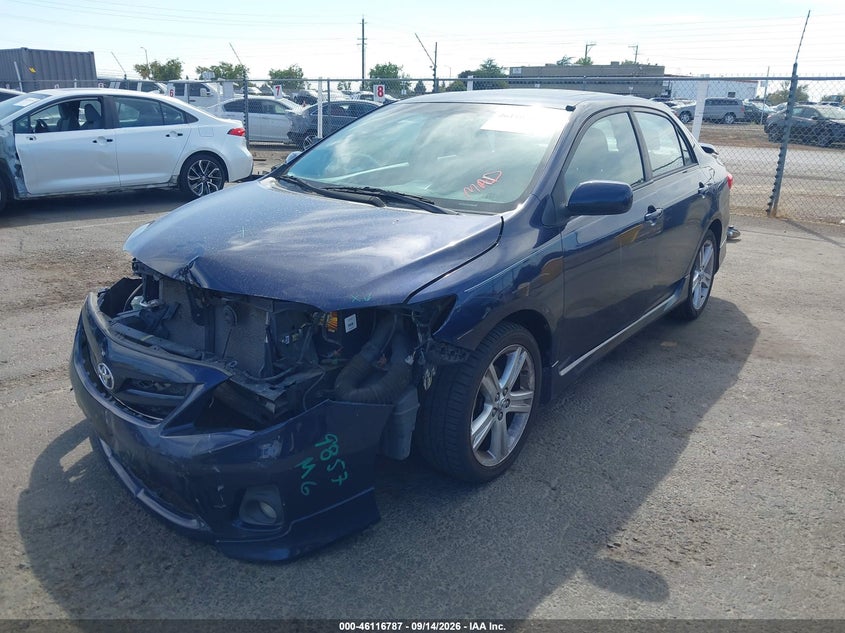 Vin: 5yfbu4ee6dp095152, lot: 46616503, toyota corolla s 20132