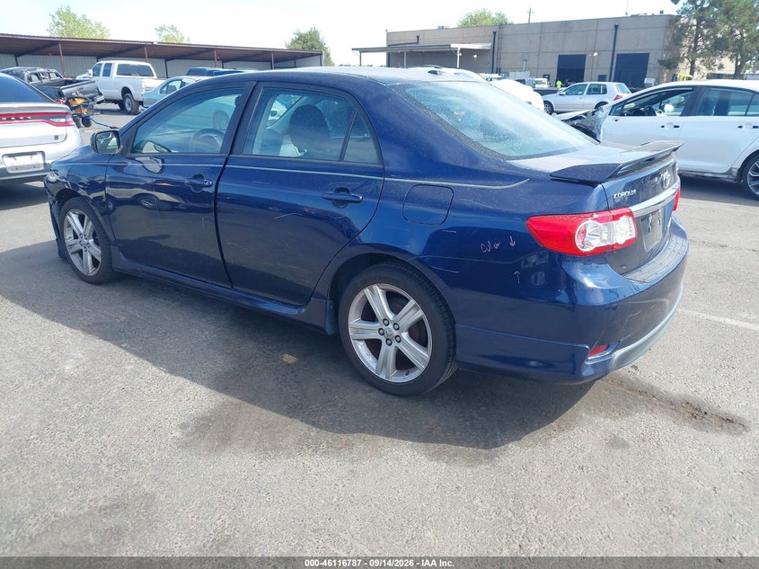 Vin: 5yfbu4ee6dp095152, lot: 46616503, toyota corolla s 20133