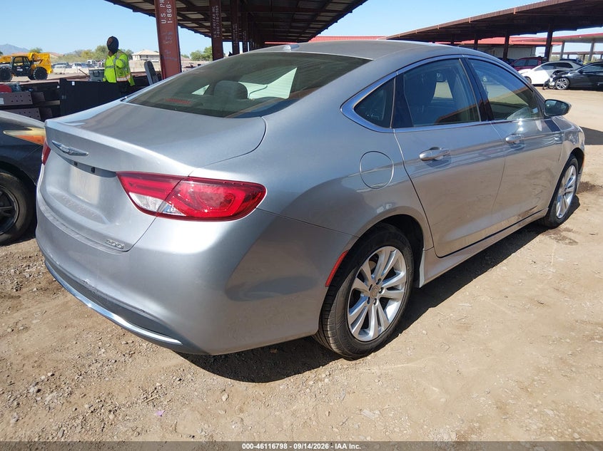 Vin: 1c3cccab8fn692854, lot: 46616514, chrysler 200 limited 20154