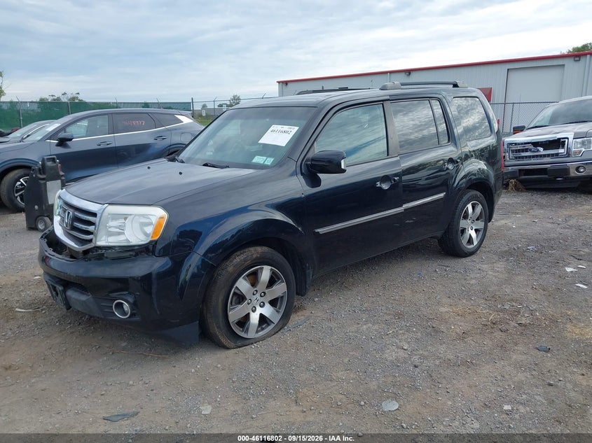 Vin: 5fnyf4h9xeb023113, lot: 46616518, honda pilot touring 20142