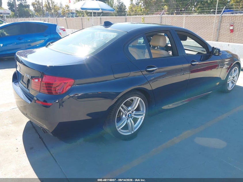 Vin: wba5b1c52fd919302, lot: 46616523, bmw 535i 20154