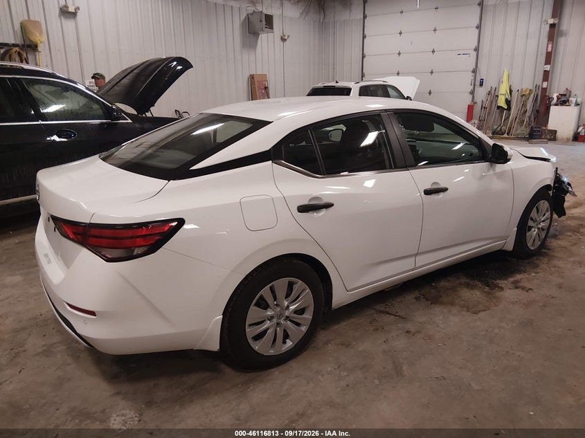 Vin: 3n1ab8bv2ry330623, lot: 46616529, nissan sentra s xtronic cvt 20244