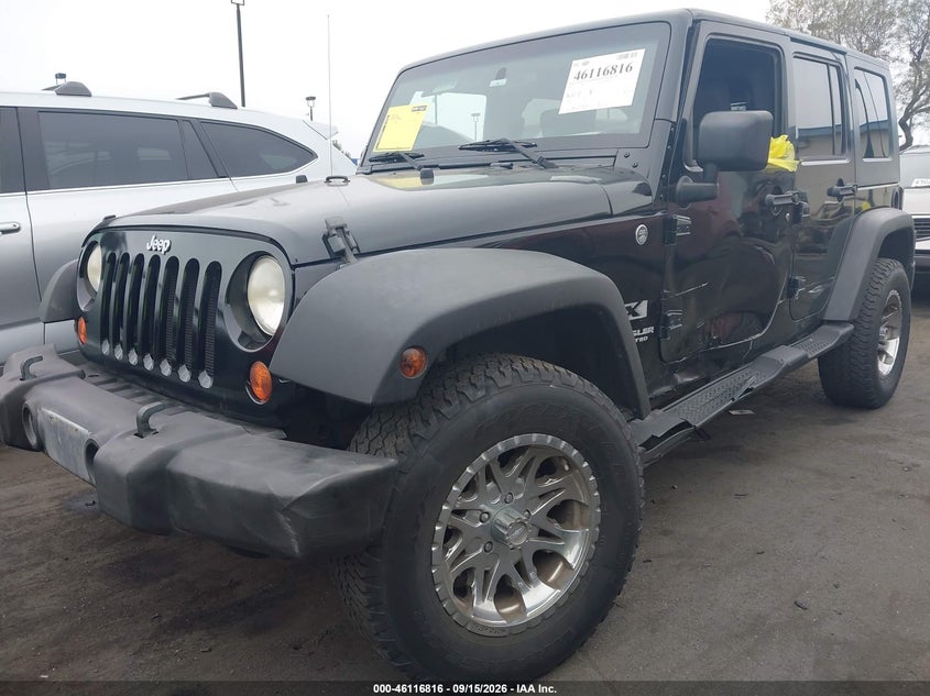 2008 Jeep Wrangler, Лівий бік, IAAI, VIN 1J4GA39198L565165 — фото 2