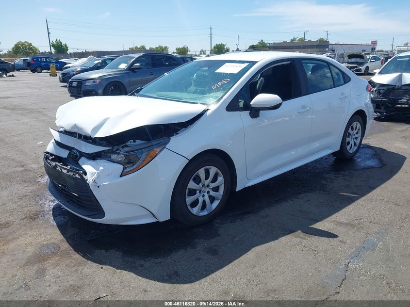 Vin: 5yfb4mde3rp212856, lot: 46616536, toyota corolla le 20242