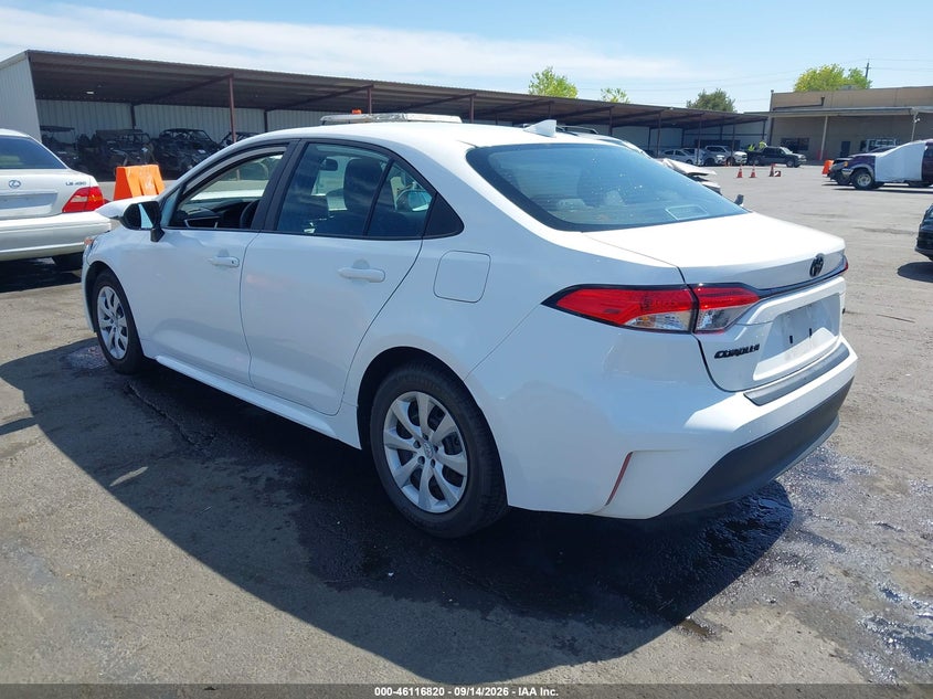 Vin: 5yfb4mde3rp212856, lot: 46616536, toyota corolla le 20243