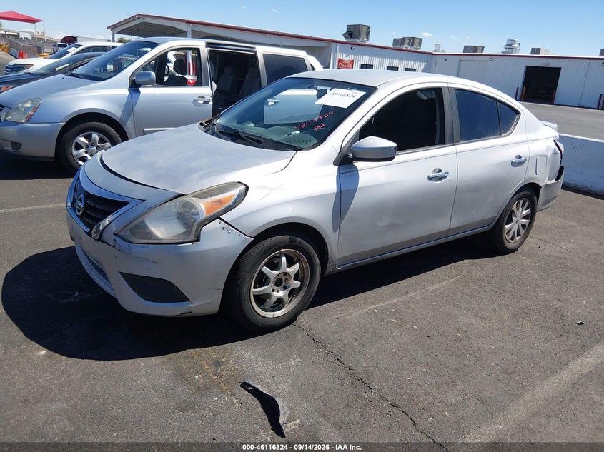 Vin: 3n1cn7ap3gl880470, lot: 46616540, nissan versa 1.6 sv 20162