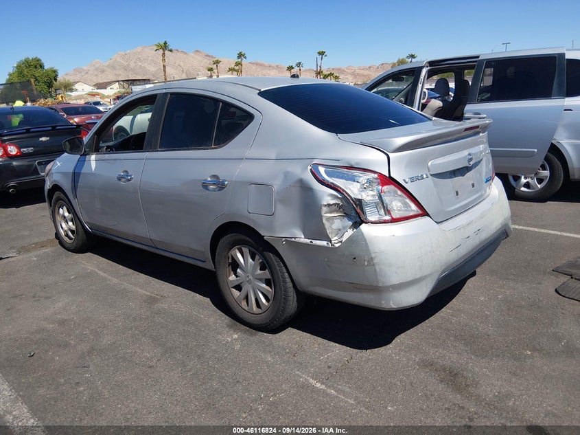 Vin: 3n1cn7ap3gl880470, lot: 46616540, nissan versa 1.6 sv 20163