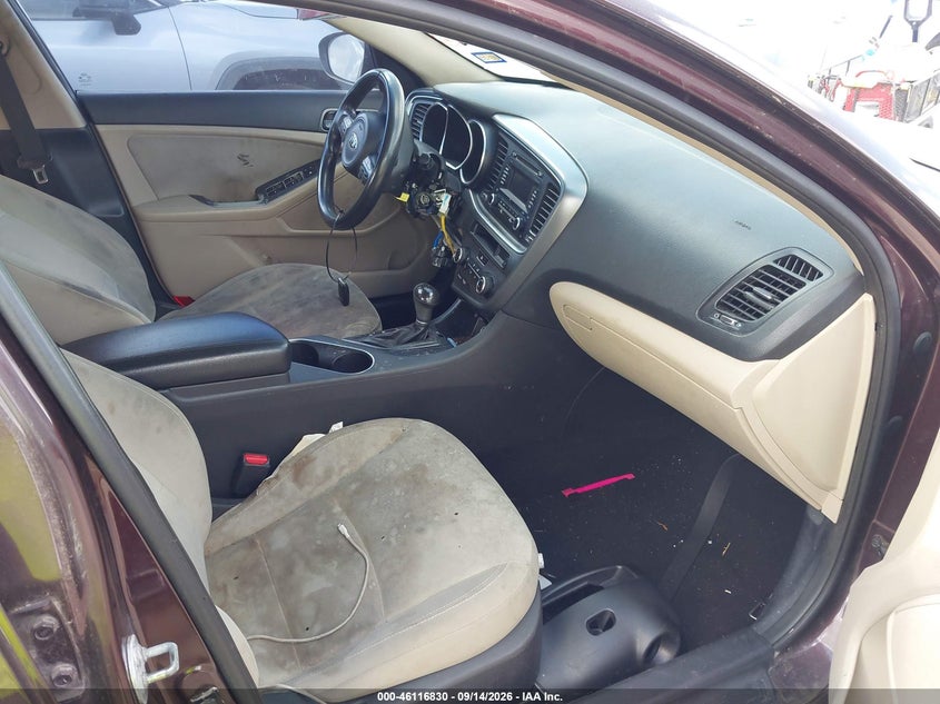 2014 KIA OPTIMA auction photo 5