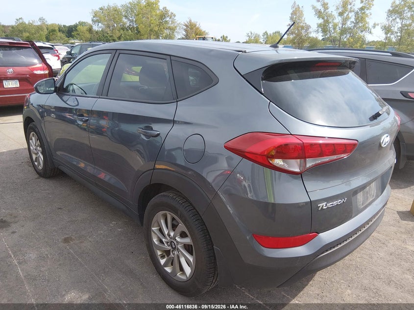 Vin: km8j2ca43ju693850, lot: 46616552, hyundai tucson se 20183
