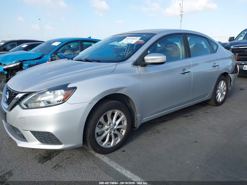 Vin: 3n1ab7ap5jy235295, lot: 46616580, nissan sentra sv 20182