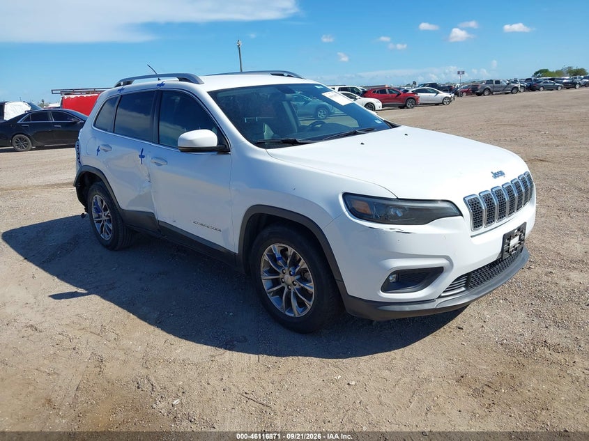 Vin: 1c4pjllb9kd333318, lot: 46616587, jeep cherokee latitude plus fwd 2019 img_1