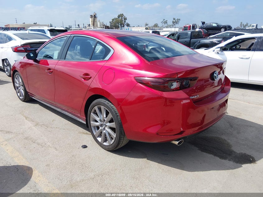 Vin: jm1bpacl2l1169886, lot: 46616615, mazda mazda3 select package 20203