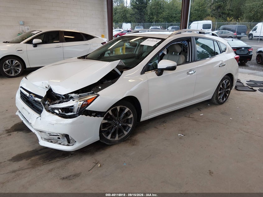 Vin: 4s3gtau63m3700853, lot: 46616634, subaru impreza limited 5-door 20212