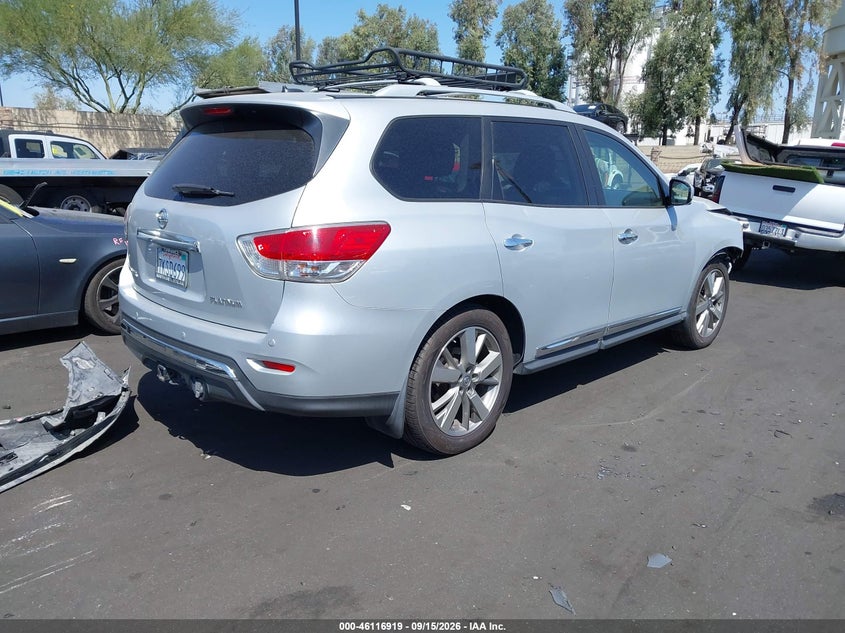 NISSAN PATHFINDER 2015 VIN 5N1AR2MN9FC629836
