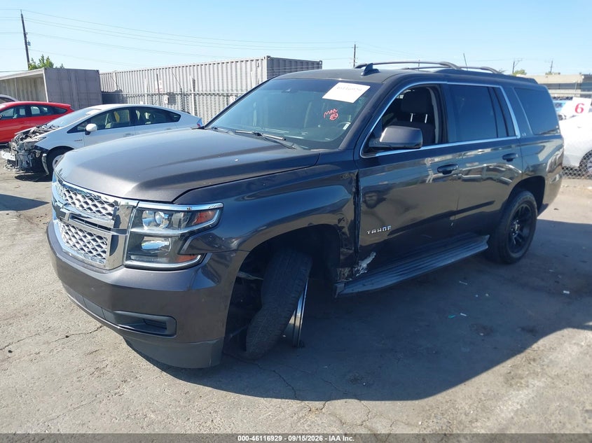 Vin: 1gnskakc2gr169868, lot: 46616645, chevrolet tahoe ls 20162