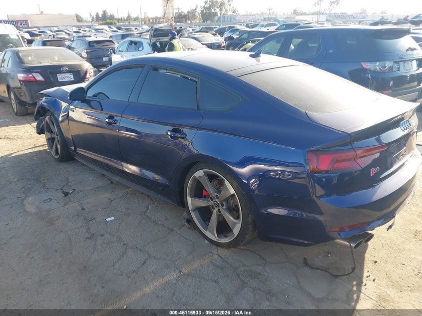 Vin: waub4cf57ka089464, lot: 46616649, audi s5 3.0t premium 20193