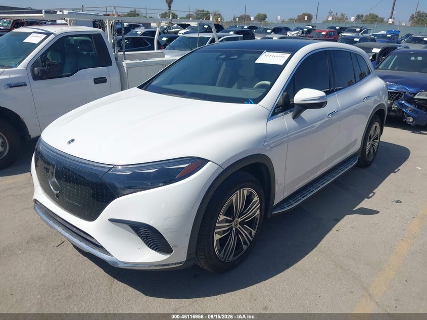 Vin: 4jgdm2db8pa009218, lot: 46616672, mercedes-benz eqs 450+ suv 20232