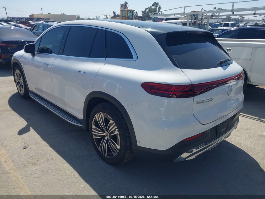 Vin: 4jgdm2db8pa009218, lot: 46616672, mercedes-benz eqs 450+ suv 20233