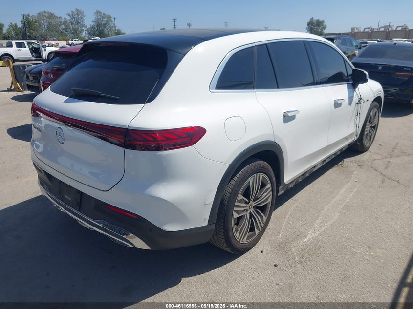 Vin: 4jgdm2db8pa009218, lot: 46616672, mercedes-benz eqs 450+ suv 20234