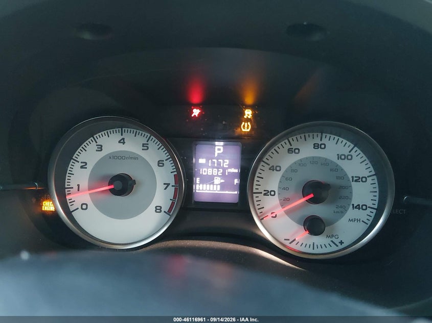 2014 SUBARU IMPREZA auction photo 7