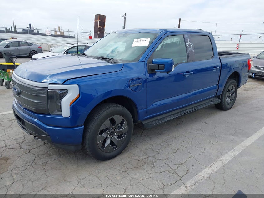 Vin: 1ft6w1ev4nwg04559, lot: 46616705, ford f-150 lightning lariat 20222