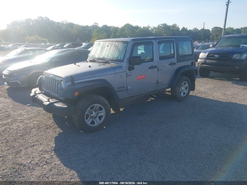 JEEP WRANGLER UNLIMITED 2015 VIN 1C4BJWKG8FL733469