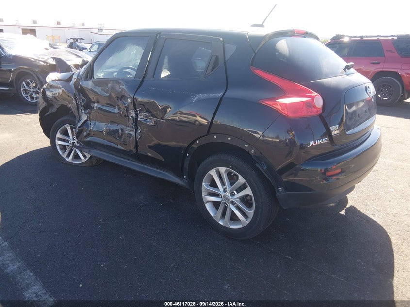 Vin: jn8af5mr5bt019397, lot: 46616744, nissan juke sv 20113