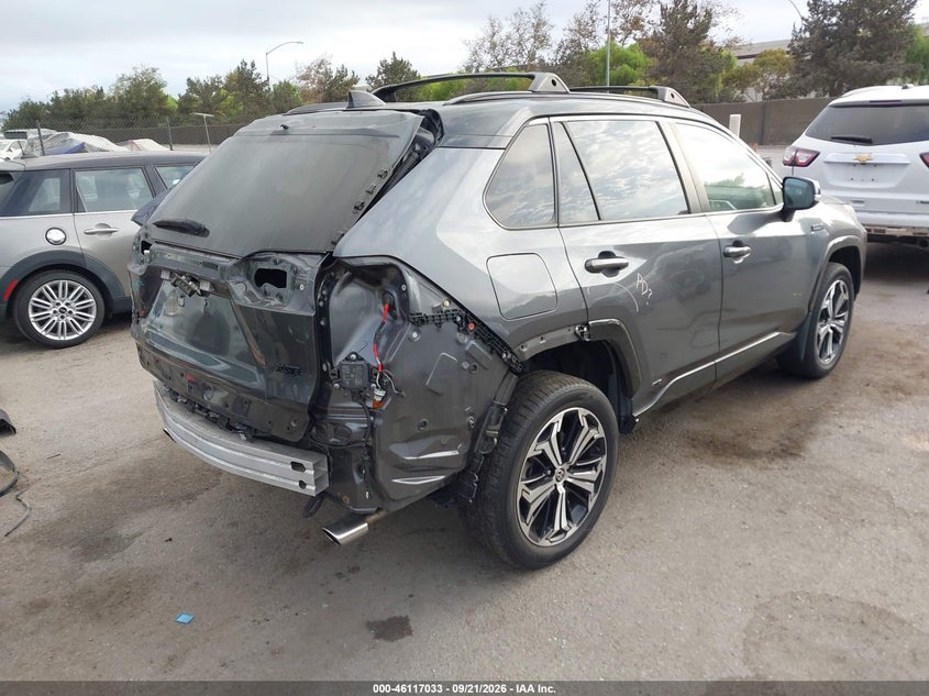 Vin: jtmeb3fv7nd099498, lot: 46616749, toyota rav4 prime xse 20224