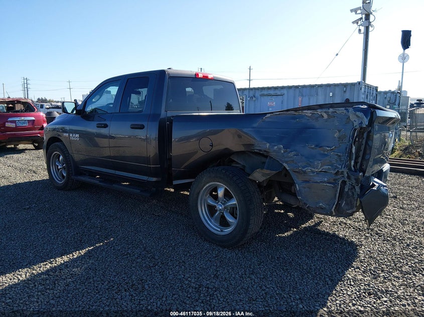 Vin: 1c6rr7ft9js134705, lot: 46616751, ram 1500 express  4x4 6'4 box 20183