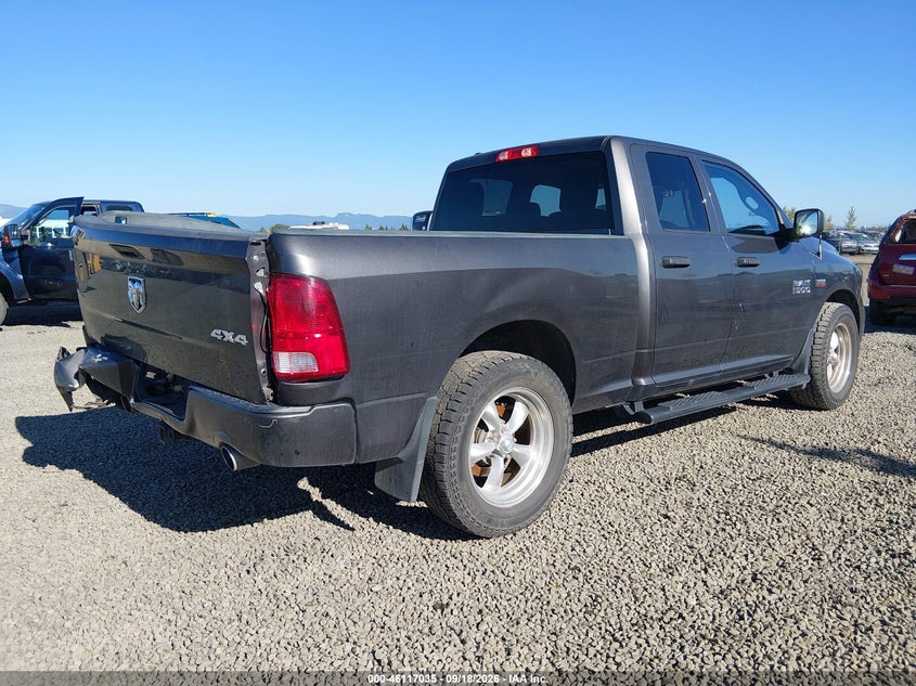 Vin: 1c6rr7ft9js134705, lot: 46616751, ram 1500 express  4x4 6'4 box 20184
