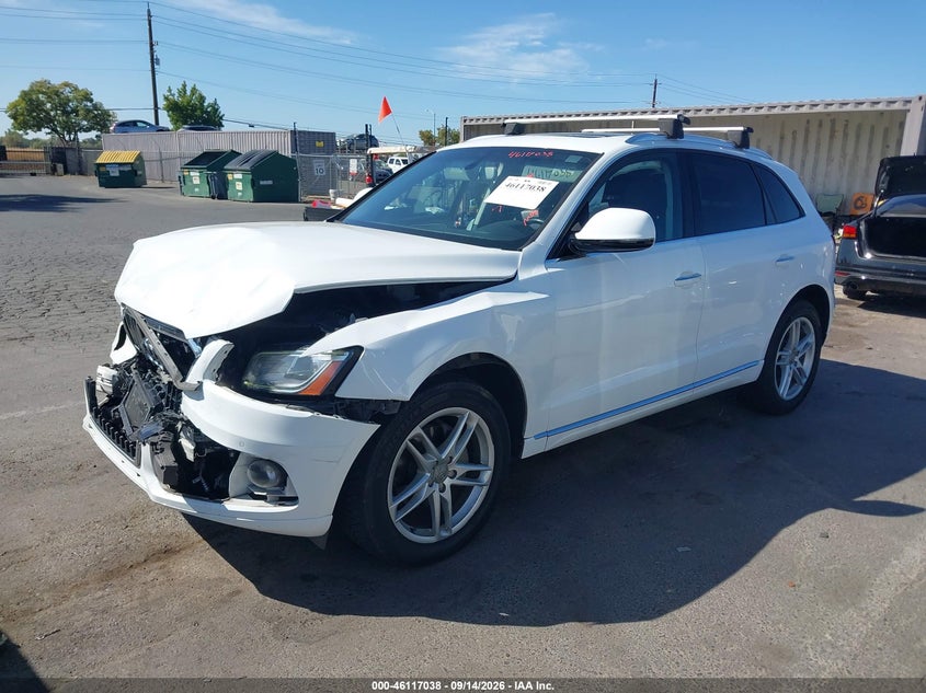 Vin: wa1c2afp6ha068191, lot: 46616754, audi q5 2.0t premium 20172
