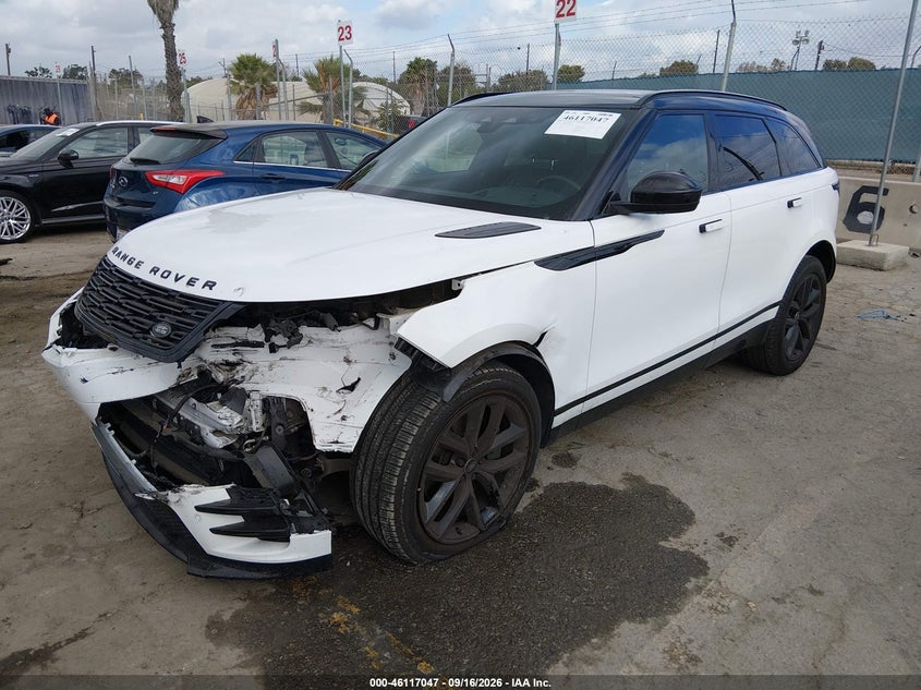 Vin: salyl2ex4ra369908, lot: 46616763, land rover range rover velar p250 dynamic se 20242