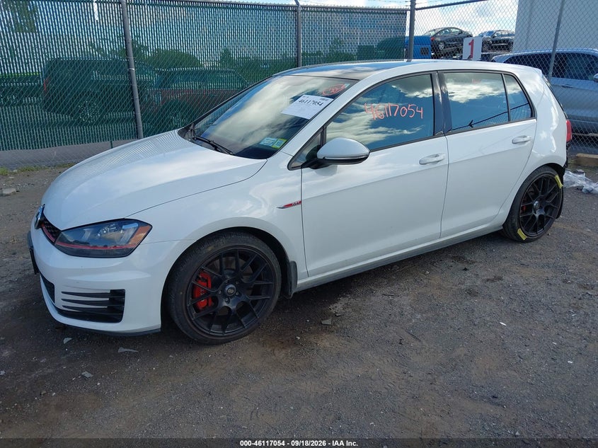 Vin: 3vw547au7hm049920, lot: 46616770, volkswagen golf gti autobahn 4-door/s 4-door/se 4-door/sport 4-door 20172