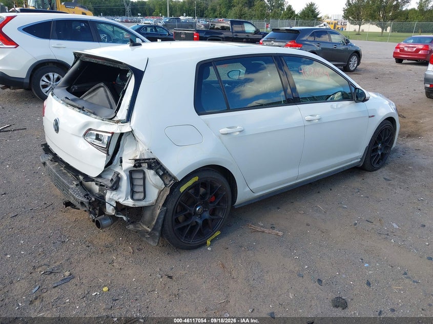 Vin: 3vw547au7hm049920, lot: 46616770, volkswagen golf gti autobahn 4-door/s 4-door/se 4-door/sport 4-door 20174