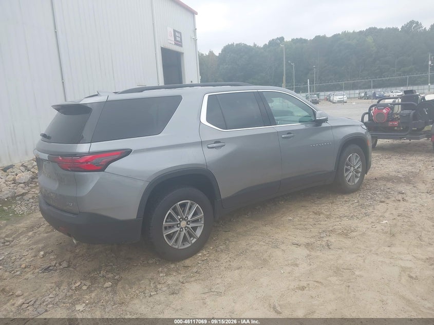 Vin: 1gnevgkw9pj144322, lot: 46616784, chevrolet traverse awd lt cloth 20234