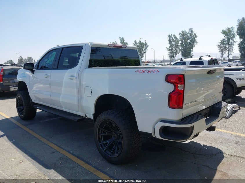 Vin: 3gcudeedxng615155, lot: 46616785, chevrolet silverado 1500 4wd  short bed rst 20223