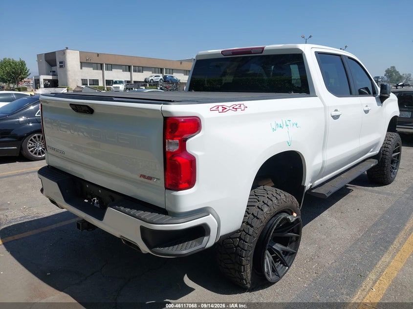 Vin: 3gcudeedxng615155, lot: 46616785, chevrolet silverado 1500 4wd  short bed rst 20224