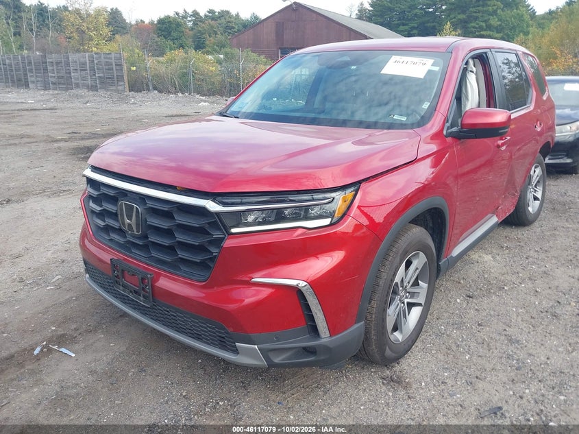 Vin: 5fnyg1h43sb039987, lot: 46616795, honda pilot ex-l 20252