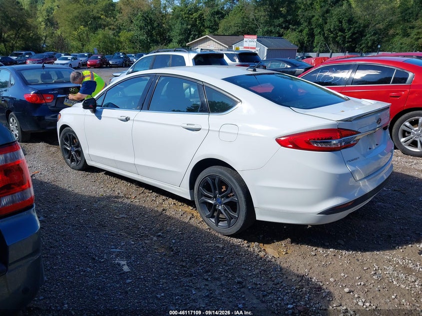 2018 FORD FUSION auction photo 3