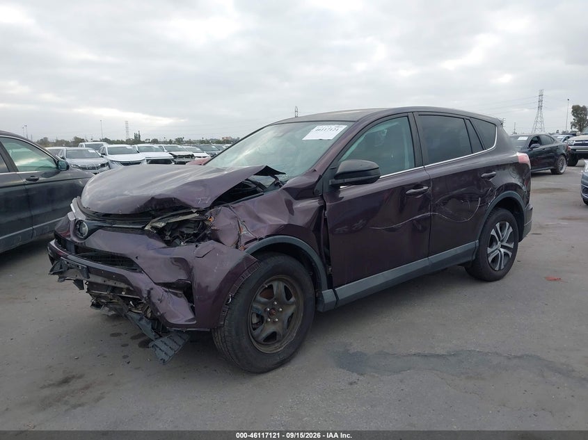 Vin: 2t3zfrev1jw446363, lot: 46616837, toyota rav4 le 20182