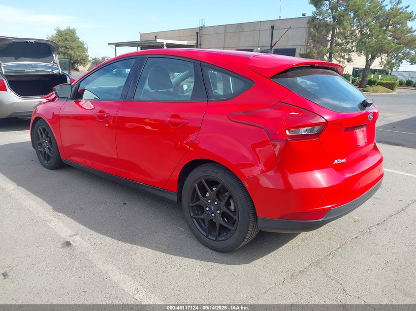 Vin: 1fadp3k24gl256251, lot: 46616840, ford focus se 20163