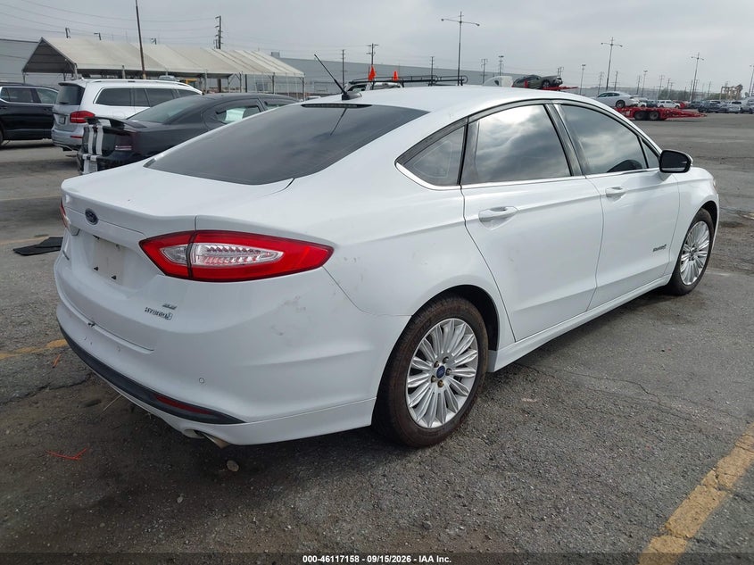 2016 FORD FUSION HYBRID auction photo 4