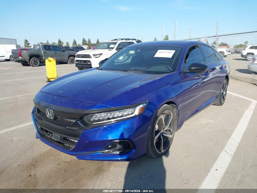 Vin: 1hgcv2f33ma014925, lot: 46616880, honda accord sport 2.0t 20212