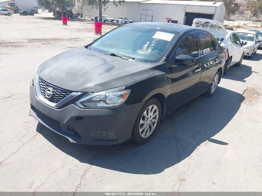 Vin: 3n1ab7ap9jy228835, lot: 46616889, nissan sentra sv 20182
