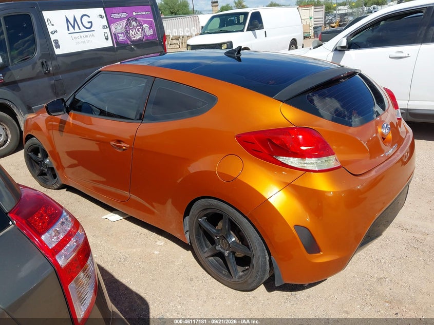 HYUNDAI VELOSTER 2013 VIN KMHTC6AD5DU102414