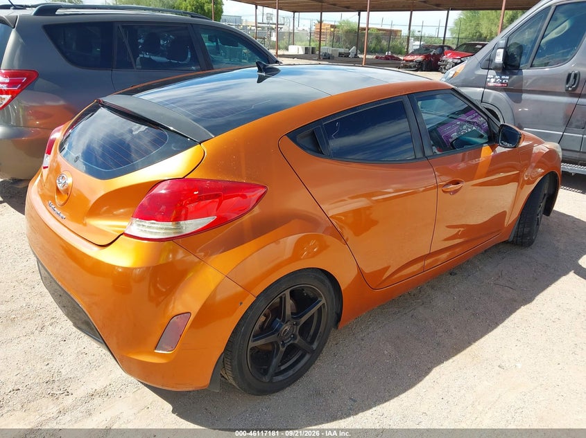 HYUNDAI VELOSTER 2013 VIN KMHTC6AD5DU102414