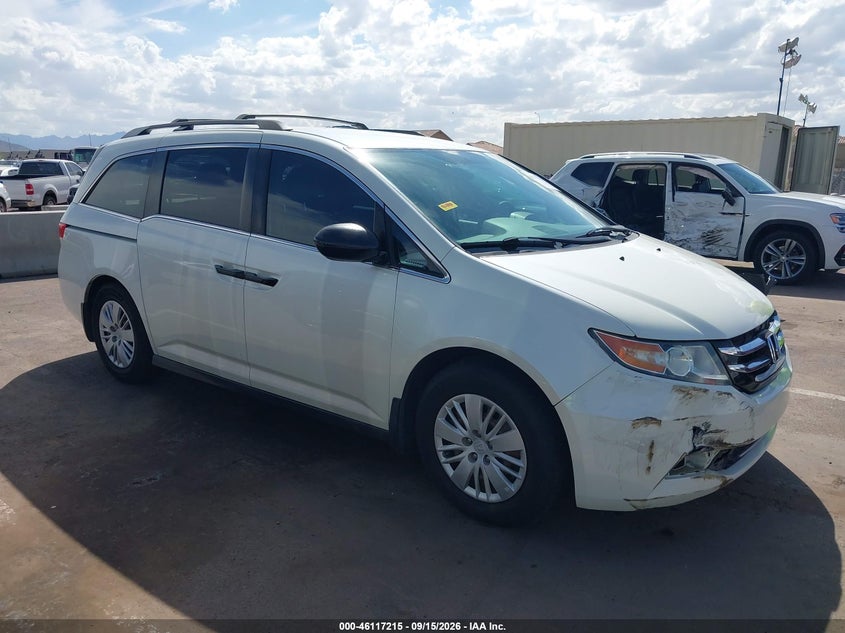Vin: 5fnrl5h22eb058198, lot: 46616935, honda odyssey lx 2014 img_1